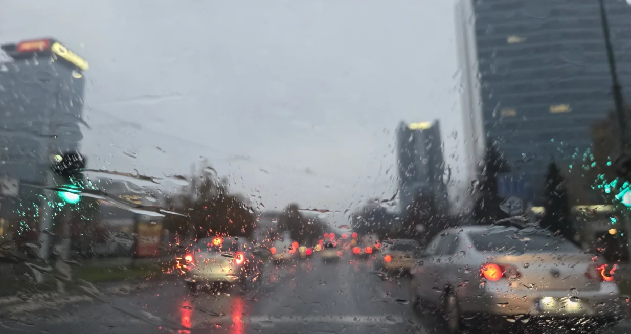 stanje na putevima, ki&scaron;a, smanjena vidlivost/Lejla Sofradžija