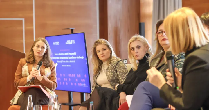 Predstavljanja nove studije o zastupljenosti žena u upravnim odborima u Bosni i Hercegovini, Women on Boards Adria i UN Women u BiH, Brankica Janković/Woba