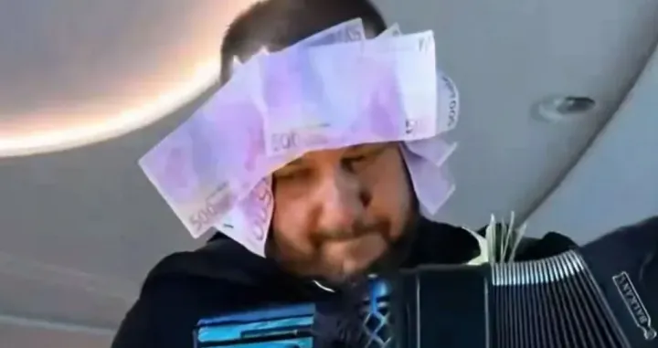 Borko Radivojević, srbijanski harmonika&scaron;/Prtsc