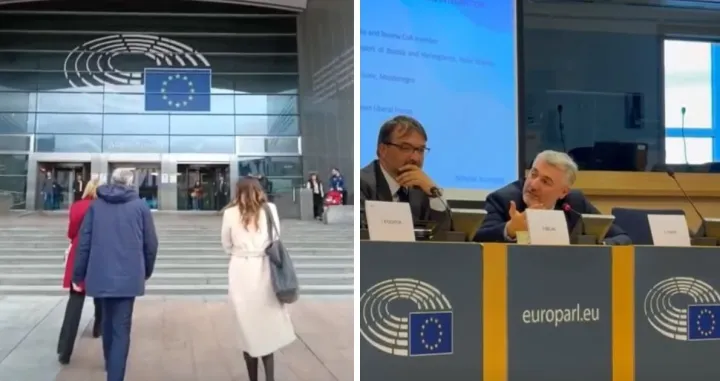 Edin Forto se obratio Evropskom parlamentu/Screenshot