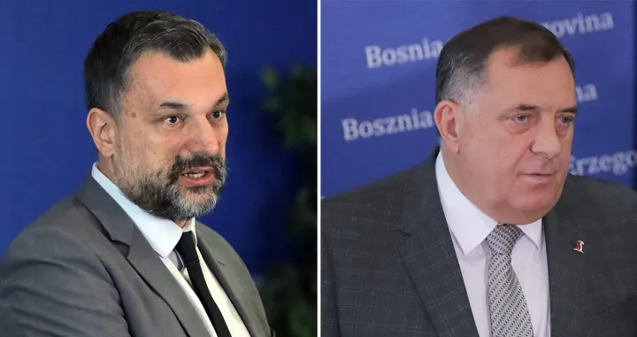 Konaković i Dodik/Oslobođenje/