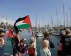 BARCELONA, &Scaron;PANIJA - 31. AUGUST: Brodovi koji pripadaju Globalnoj Sumud flotili isplovili su iz Barcelone u &Scaron;paniji prema Gazi 31. augusta 2025."Globalna Sumud flotila" predstavlja najveću civilnu pomorsku misiju organiziranu kako bi se suprotstavila izraelskoj ilegalnoj opsadi Gaze. Ona ujedinjuje organizatore, doktore, umjetnike i aktiviste solidarnosti iz cijelog svijeta koji odgovaraju na genocid nad palestinskim narodom. (Esra Hacioğlu - Anadolu Agency)/