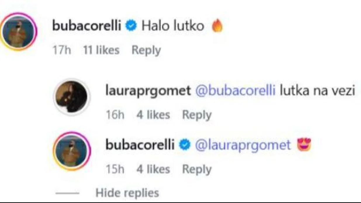 Prepiska Bube i Laure/