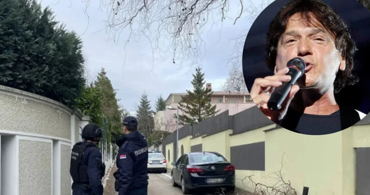 Na porodičnu kuću pjevača Zdravka Čolića na Dedinju kasno sinoć bačena je eksplozivna naprava//