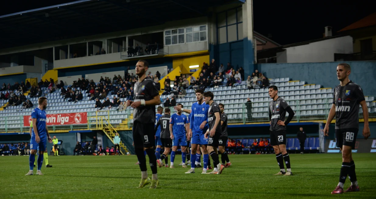 Detalj sa utakmice u &Scaron;irokom Brijegu/Foto: 