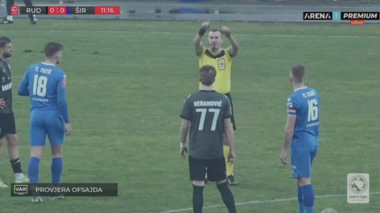 &Scaron;iroki Brijeg poveo u Prijedoru protiv Rudara (FOTO: Screenshot/Arenasport)/Foto: 