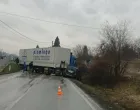 kamion se popriječio na cesti, Kaonik Vitez/Viber