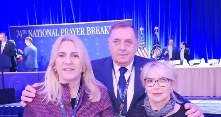 Cvijanović, Dodik i Tri&scaron;ić-Babić/Milorad Dodik