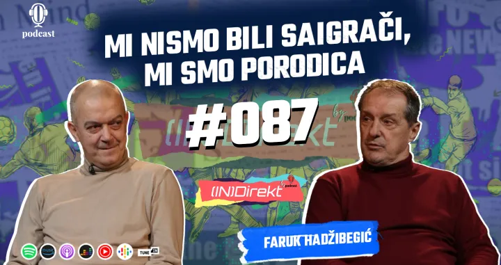 Faruk Hadžibegić u (IN)Direktu/Foto: 