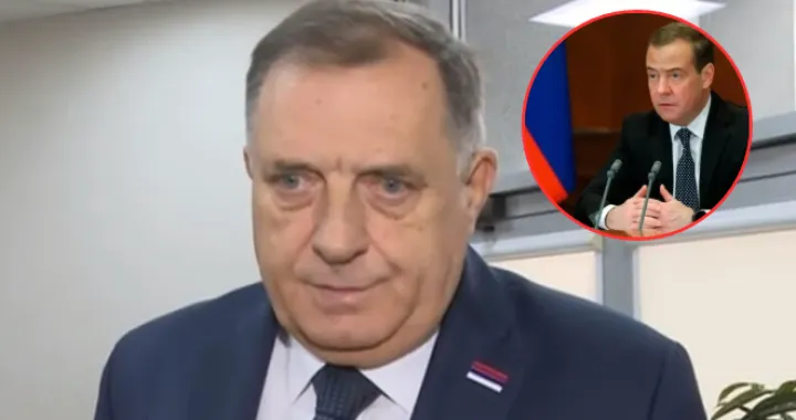 Biv&scaron;i ruski predsjednik pisao Dodiku/Screenshot