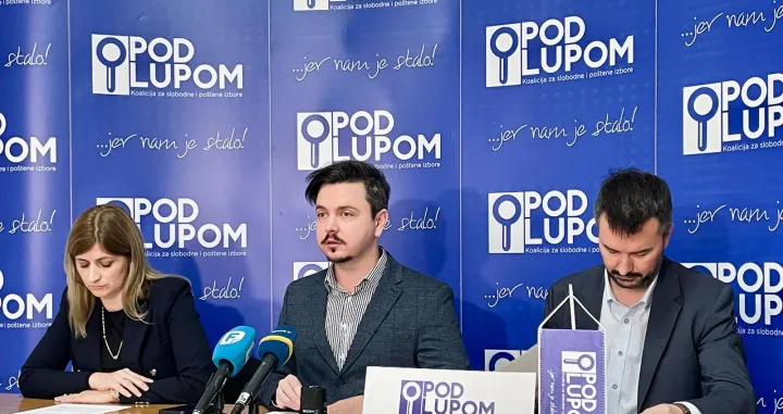 Koalicija Pod lupom, ponovljeni prijevremeni izbori u RS-u//