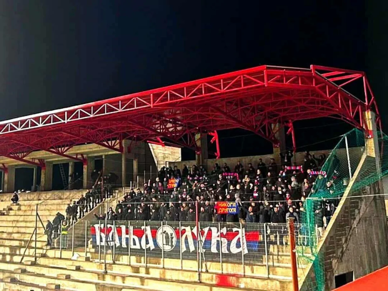 Navijači Borca u Mostaru/Foto: 