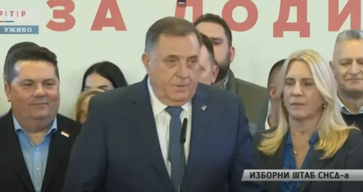 Milorad Dodik/Screenshot