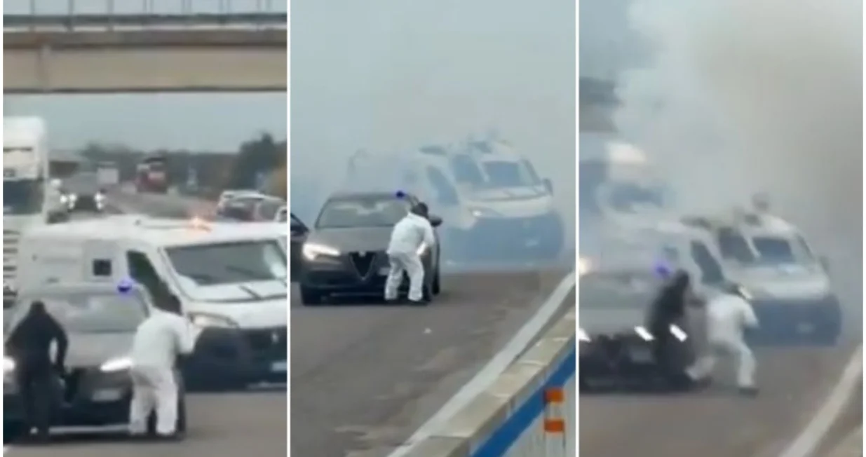 Objavljen snimak pljačke/Printscreen/X.com//