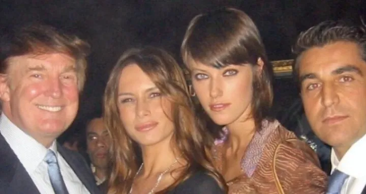 Donald Trump, Melania Trump, Paolo Zampolli/