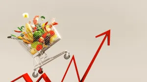 Inflacija hrana cijene ilustracija/