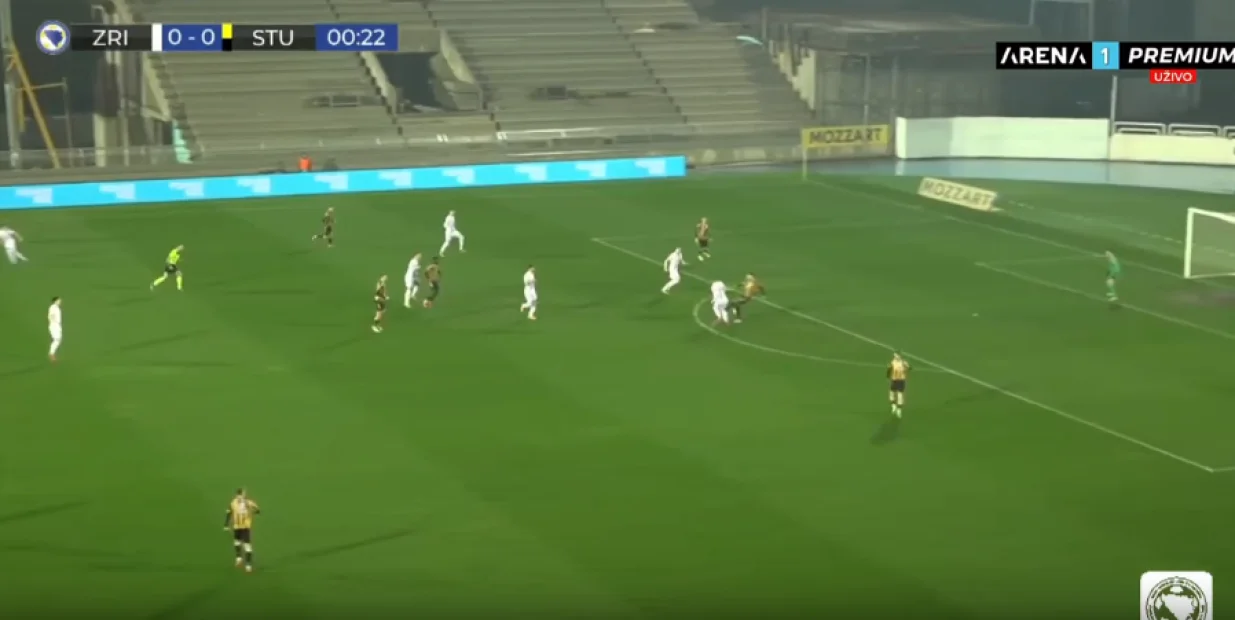 Gol Zrinsjkog za 1:0/Foto: 