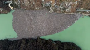 Drina zagušena otpadom/Anadolija/