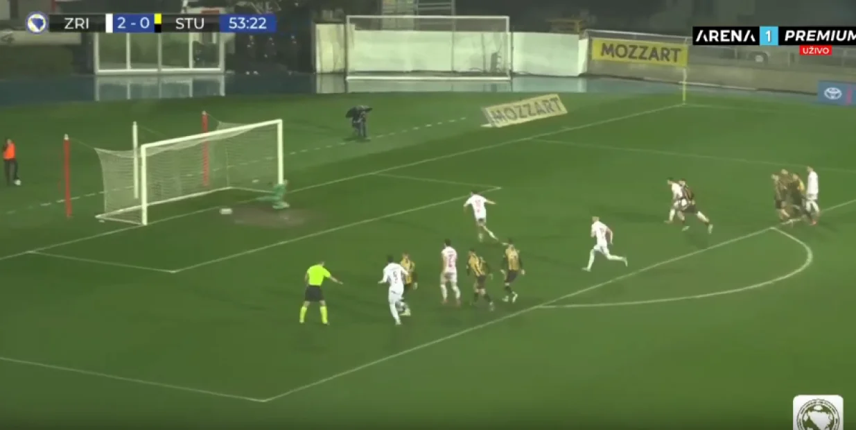 Zrinjski postigao treći gol/Foto: 