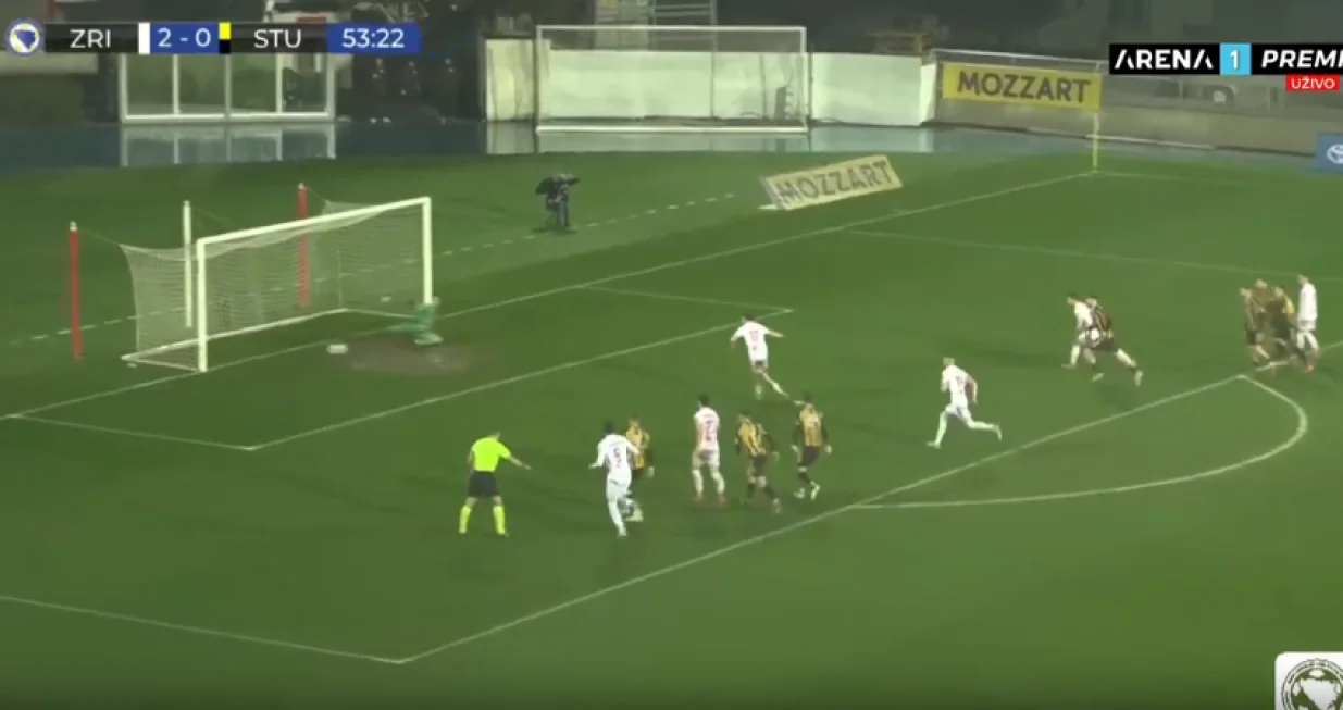 Zrinjski postigao treći gol/Foto: 