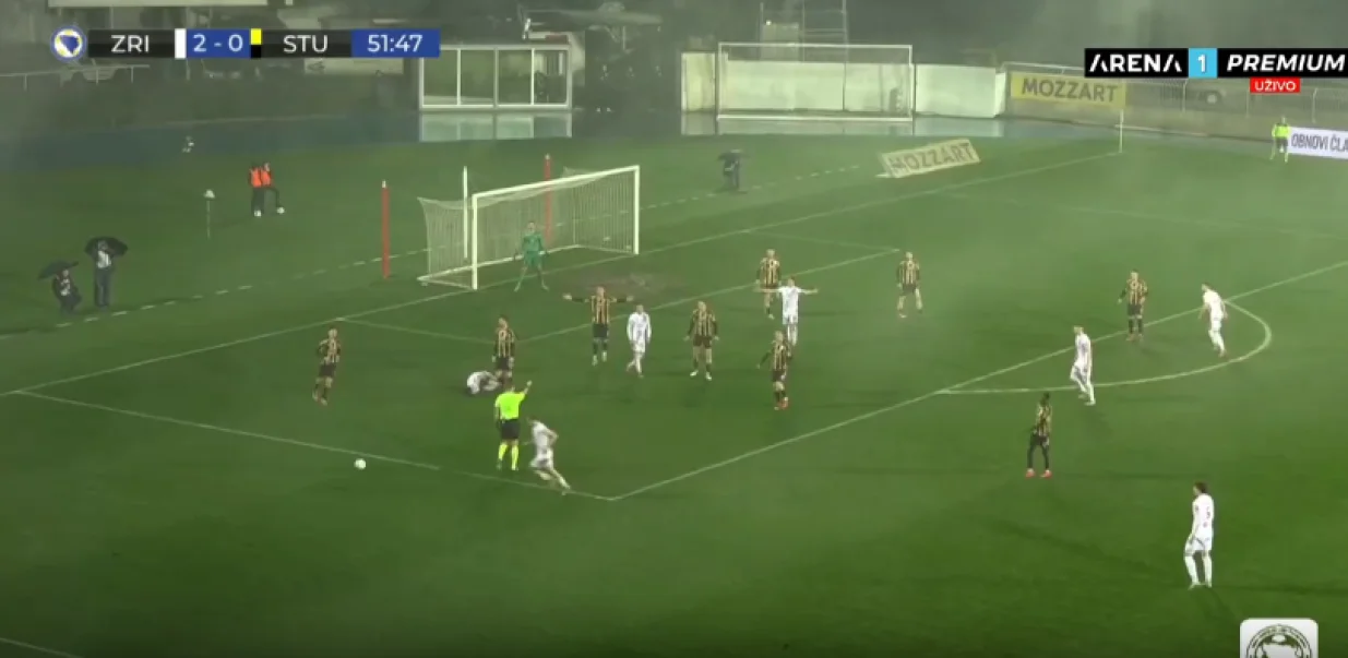 Zrinjski postigao treći gol/Foto: 