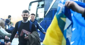 Miron Muslić i zastava BiH/Foto: 