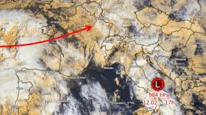 BH Meteo, vrijeme, prognoza, ciklon, vremenski rolerkoster/