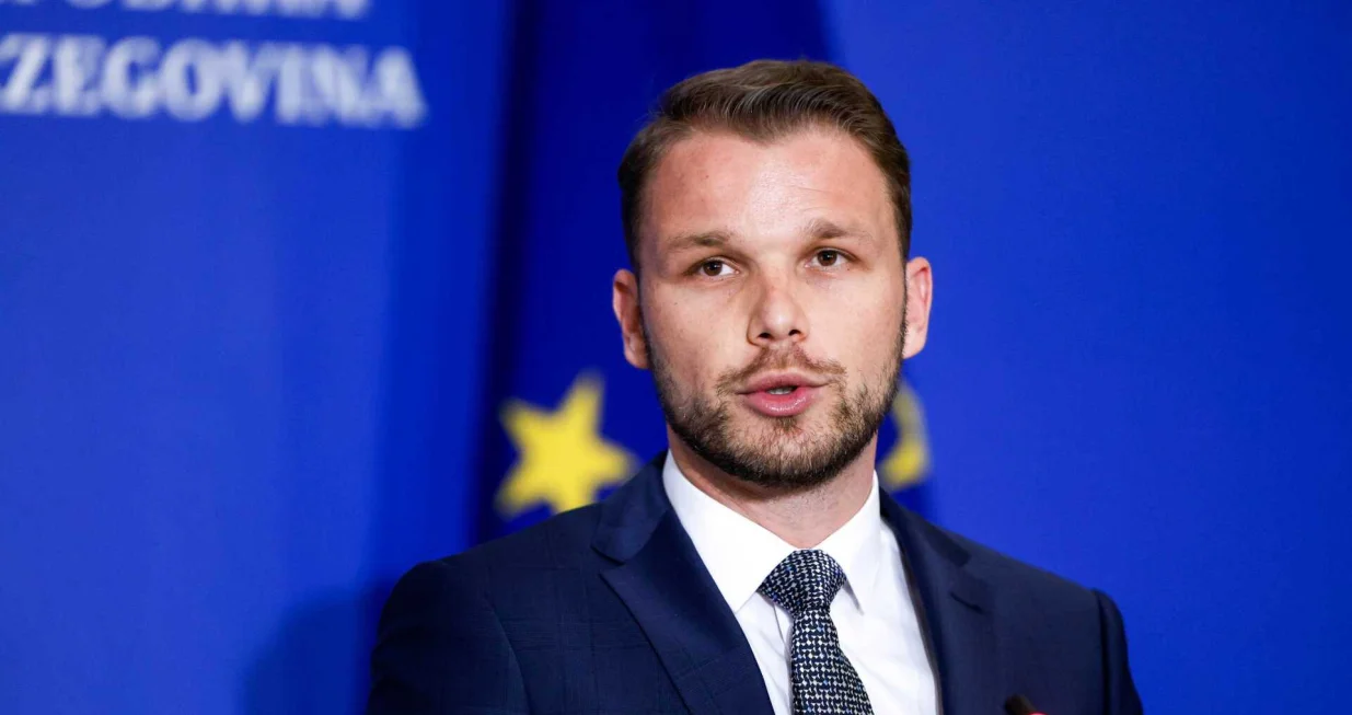 Stanivuković se obratio medijima nakon sastanka/Damir Deljo