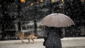 Sarajevo, BiH - 08. januar 2021:Danas u Bosni i Hercegovini oblačno vrijeme. Širom zemlje će padati susnježica ili snijeg, s tim što će u nizinama negdje padati i kiša. (Samır Jordamovıc - Anadolu Agency)/Samır Jordamovıc