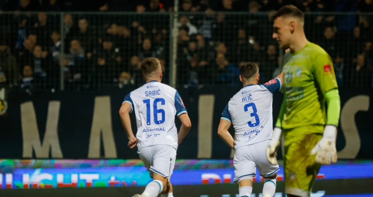 Detalj sa utakmice na Grbavici - FK Željezničar - FK Slavija - Kup utakmica 12.02.2026. (FOTO: Damir Deljo - Oslobođenje)/Foto: 