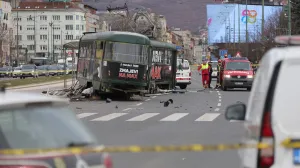 Teška tramvajska nesreća kod Zemaljskog muzeja./Senad Gubelić