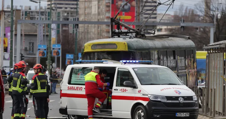 Te&scaron;ka tramvajska nesreća kod Zemaljskog muzeja./Senad Gubelić