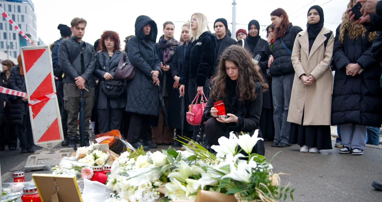 Protest povodom smrti Erdogana stradalog od tramvaja/Damir Deljo