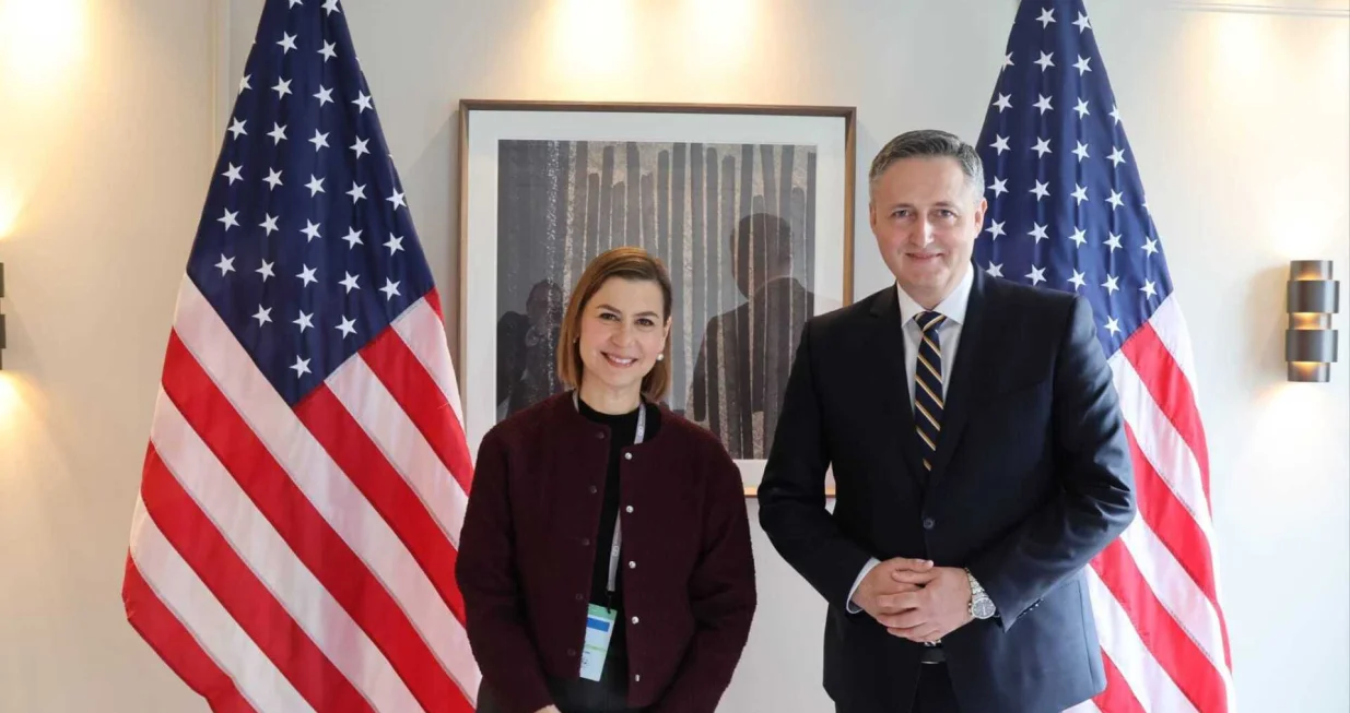 Elissa Slotkin i Denis Bećirović u Minhenu//