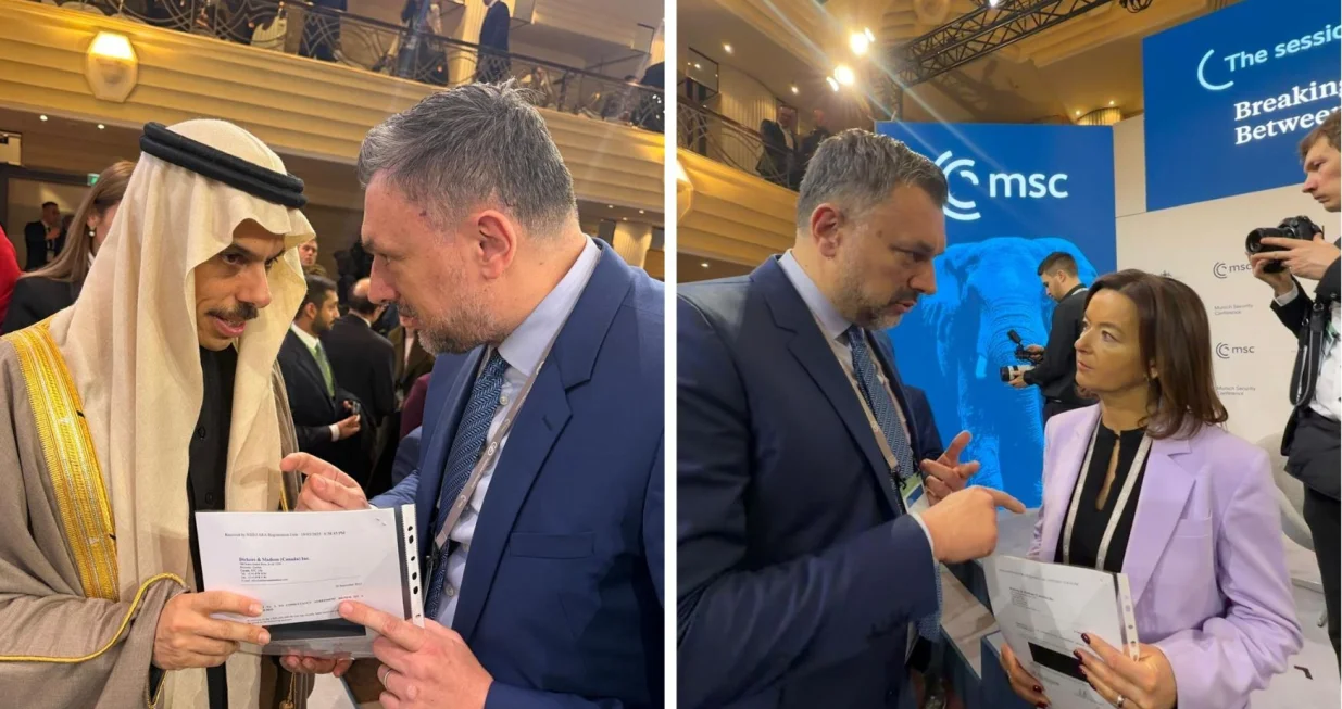 Elmedin Konaković, Faisal bin Farhan Al-Saud u Minhenu, Tanja Fajon, u Minhenu//