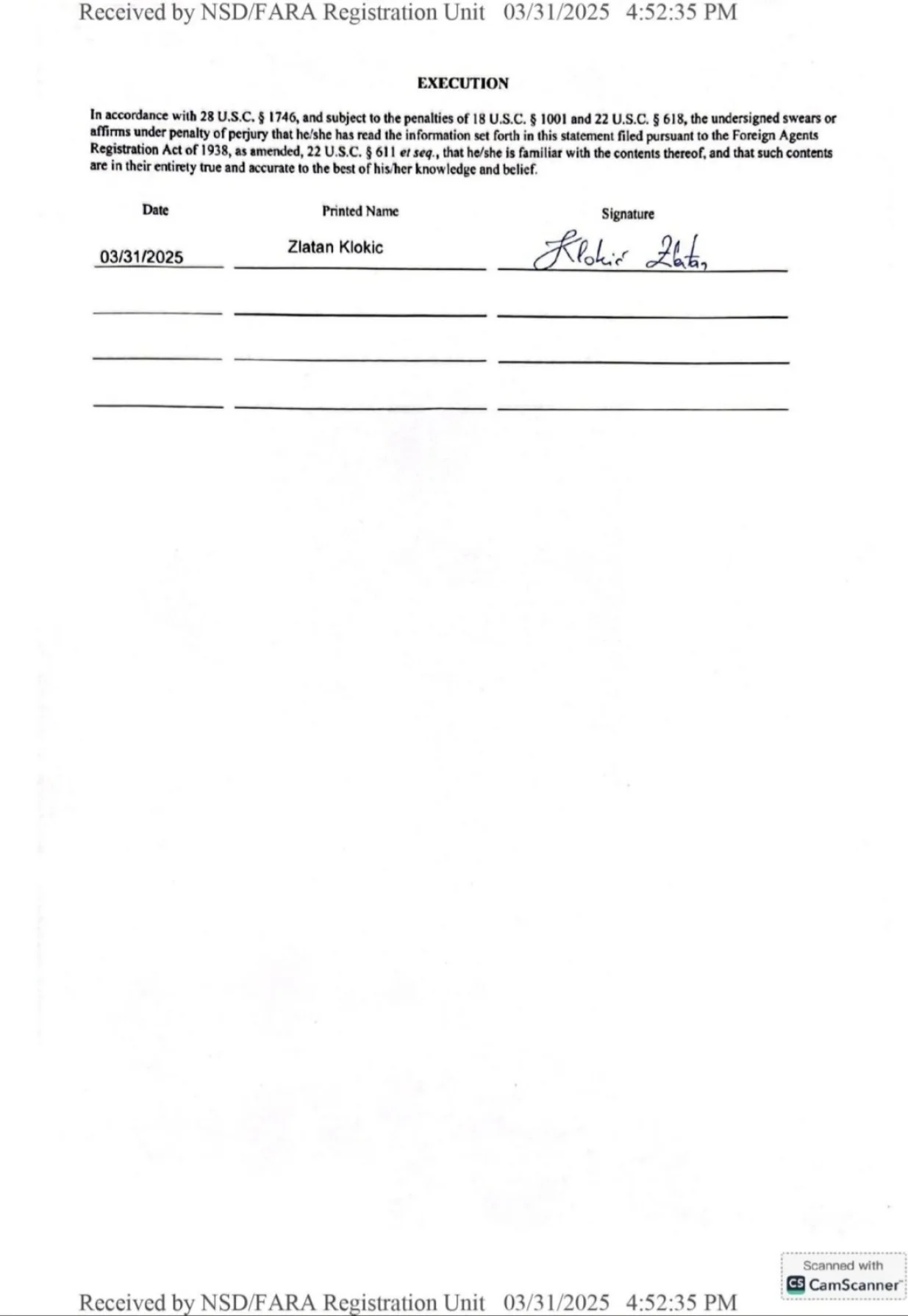 Lobistički ugovor RS-a/