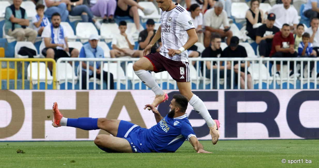 Mihael Mlinarić i Numan Kurdić (FOTO: Sanel Konjhodžić/Sport1)/Foto: 