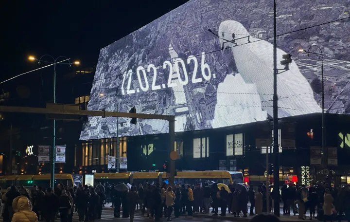 Saobraćaj na Marijin Dvoru jo&scaron; uvijek blokiran/Amir Papić