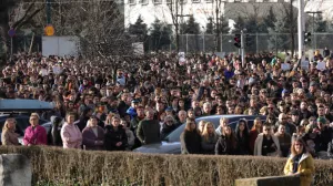 Sa današnjeg protesta/Senad Gubelić