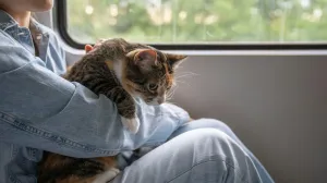 mačka putovanje/