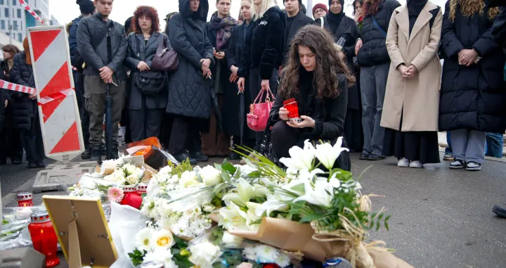 Protest povodom smrti Erdoana Morankića stradalog u tramvajskoj nesreći u Sarajevu/Damir Deljo