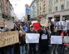 Protesti neformalne grupe građana povodom tramvajske nesreće/Senad Gubelić