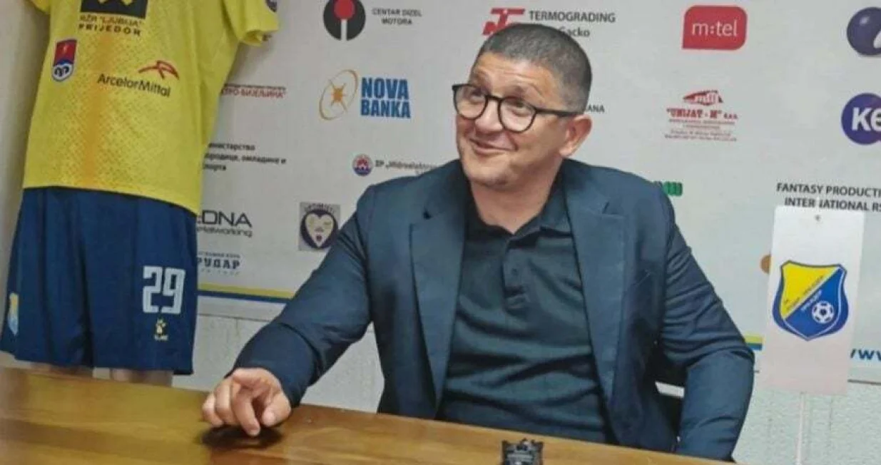 Perica Ognjenović (FOTO: FK Rudar Prijedor)/Foto: 