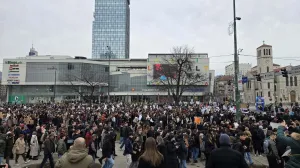Protest zbog tramvajske nesreće/Nedim Fetahović