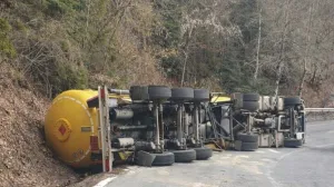 Prevrnula se cisterna/Bugojno Danas//