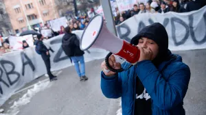Protest zbog tramvajske nesreće/Damir Deljo