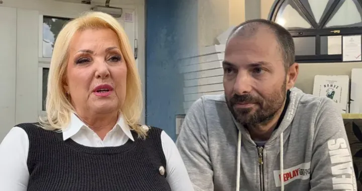 Snežana Đuri&scaron;ić i Marko Gvozdenović, majka i sin/Telegraf.rs