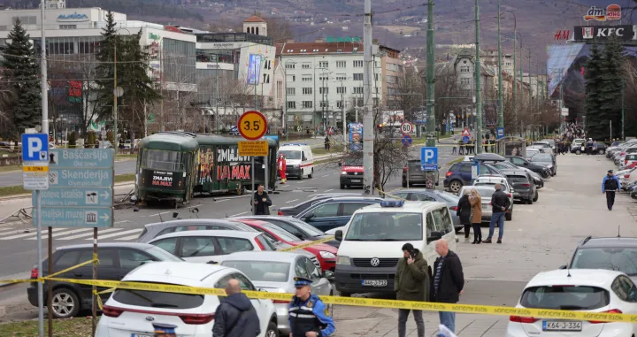Te&scaron;ka tramvajska nesreća kod Zemaljskog muzeja./Senad Gubelić