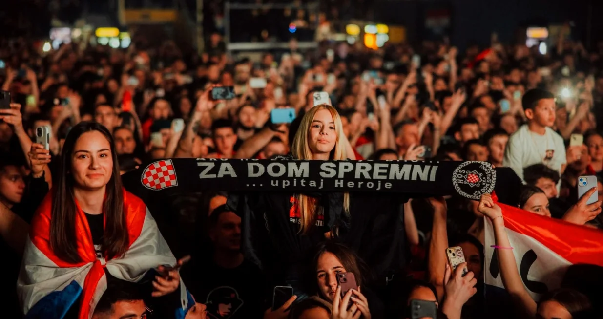 Thompson u &Scaron;irokom Brijegu, 14. februar/Facebook Stranica Marko Perković Thompson