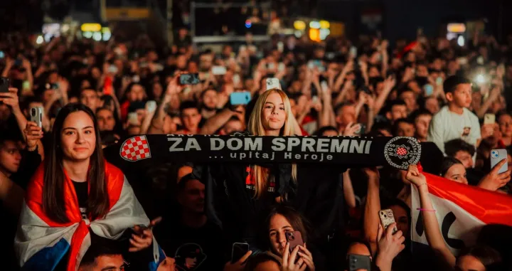 Thompson u &Scaron;irokom Brijegu, 14. februar/Facebook Stranica Marko Perković Thompson